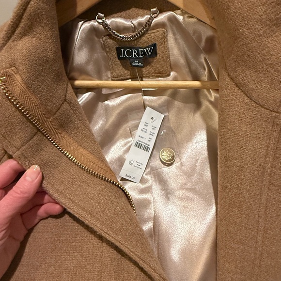 J.CREW *NWT* Nello Gori Toscana coat in Italian stadium-cloth wool blend - Picture 5 of 8